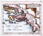 DU VAL, PIERRE: MAP OF THE REPUBLIC OF DUBROVNIK 